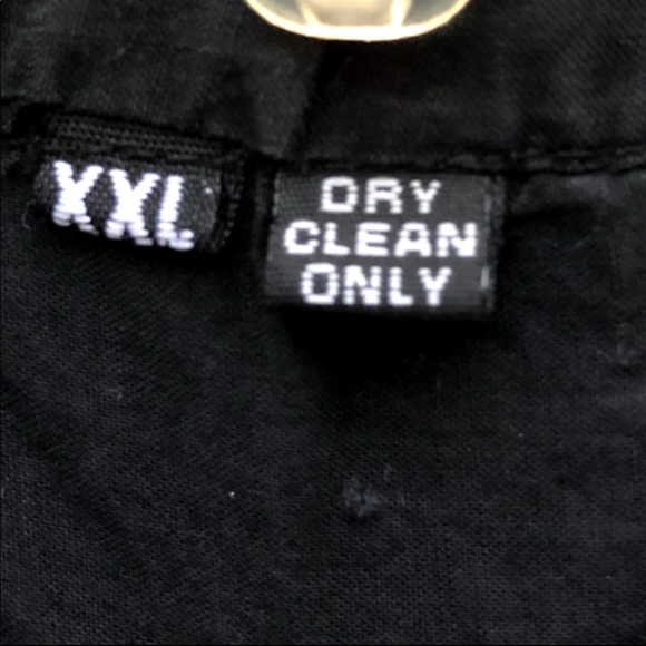 Black Top With Floral Embroidered Size XXL… - Picture 5 of 5